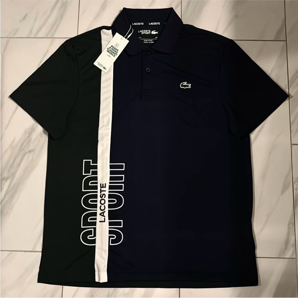 Men’s Lacoste Sport Colorblock Polo T-Shirt